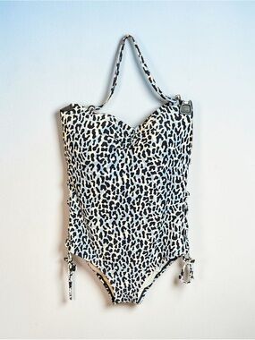 MICHAEL Michael Kors Women’s Leopard Print One-Piece Swimsuit